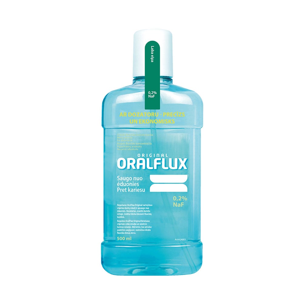 ORALFLUX Original mutes skalojamais līdzeklis 500 ml