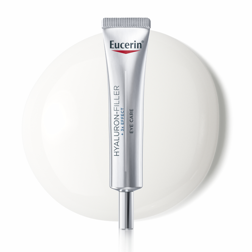 EUCERIN Hyaluron-Filler +3x Effect pretgrumbu acu krēms ar SPF 15 ml