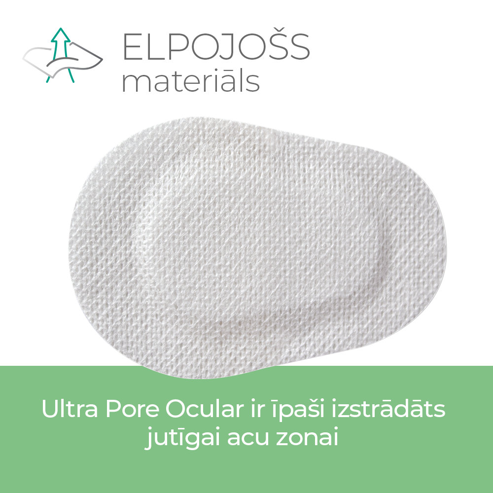 ULTRA PORE acu plāksteris pašlīmējošais 5.7x8.2 N1