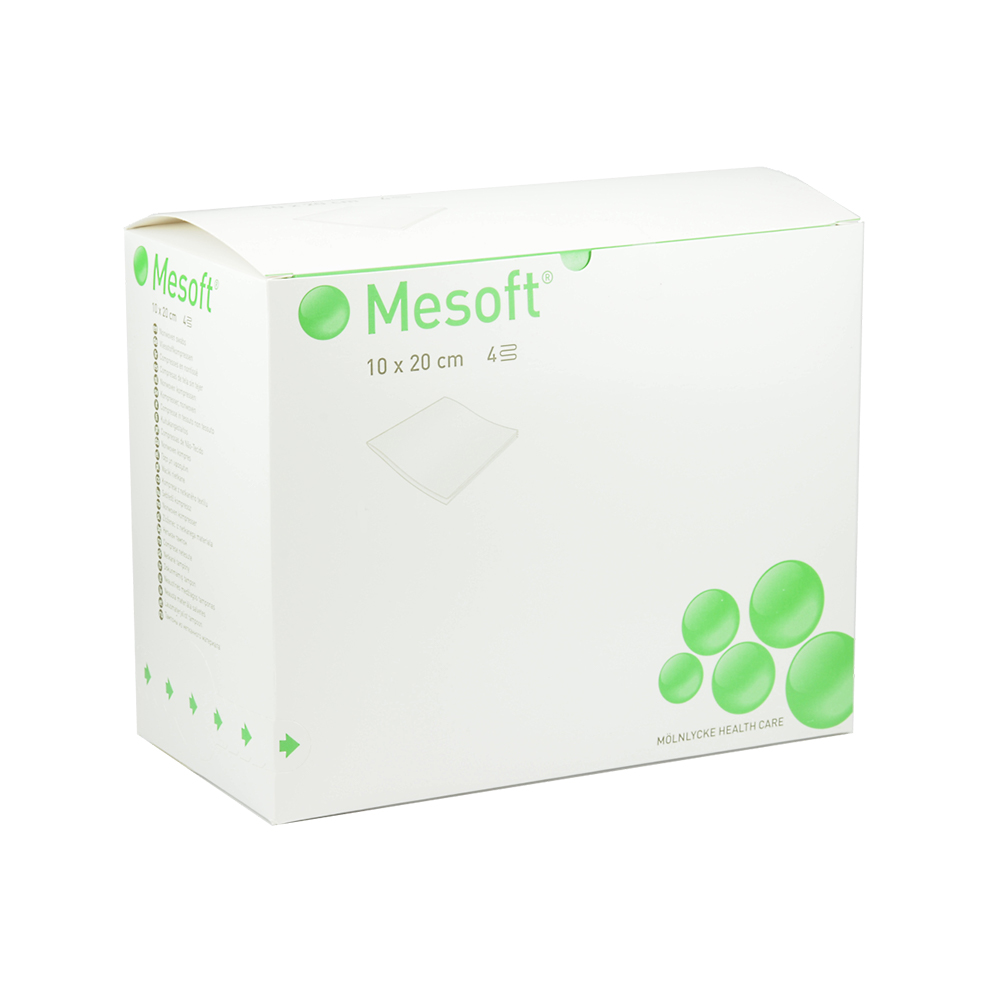 Salvetes MESOFT nesterilas,10x20cm 100 gab.