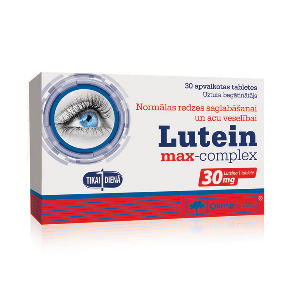 OLIMPLABS Lutein Max-Complex tabletes N30