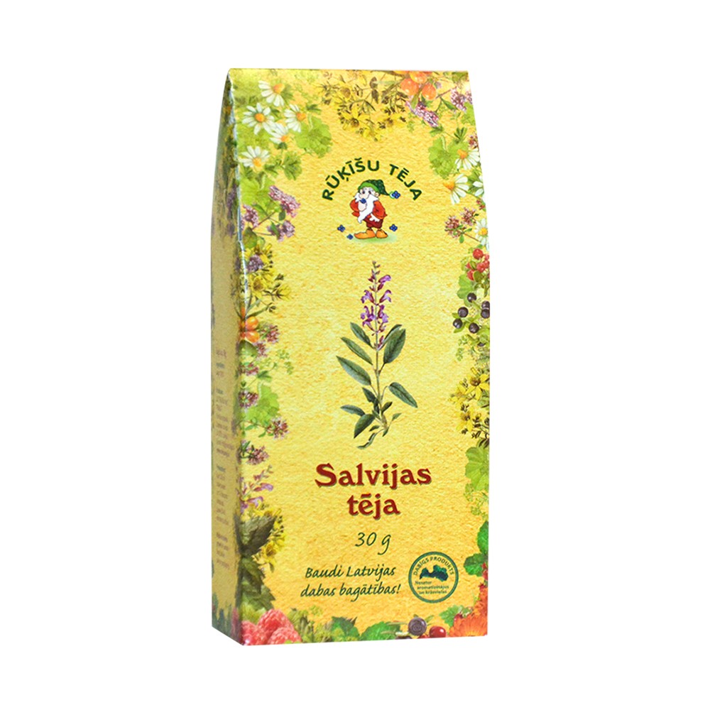 RŪĶĪŠU Salvijas tēja 30 g