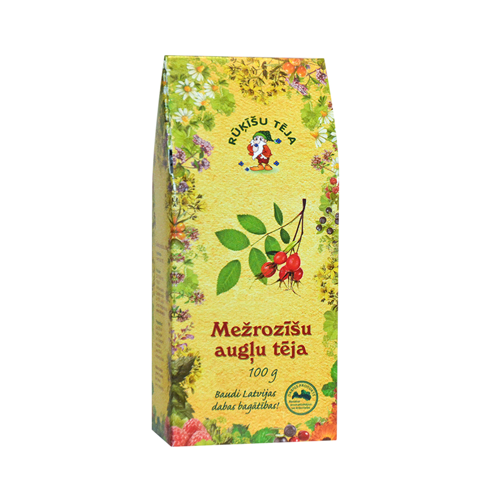 RŪĶĪŠU Mežrozīšu augļu tēja 100 g