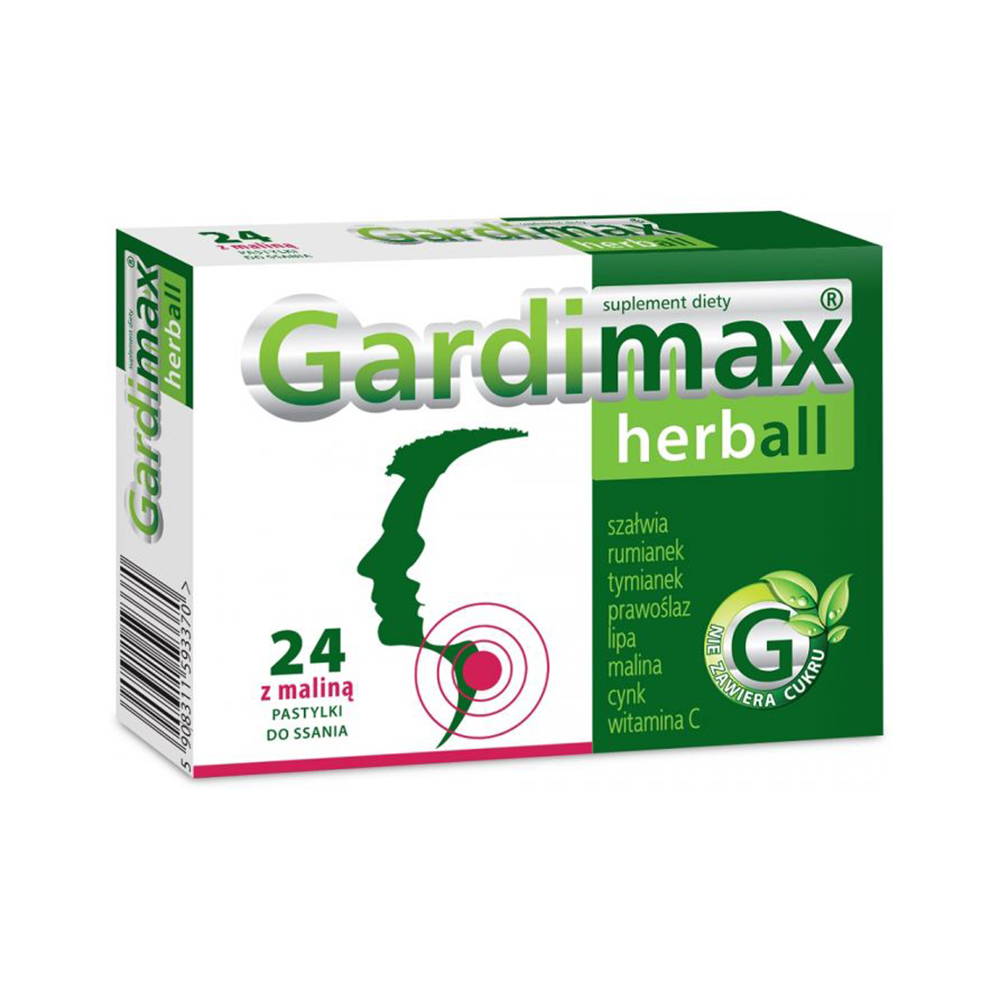 GARDIMAX Herball pastilas N24