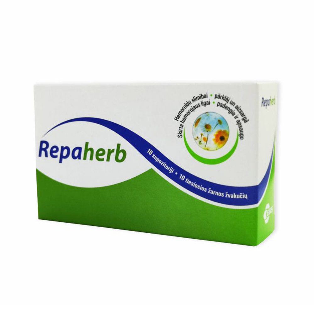 REPAHERB supozitoriji N10