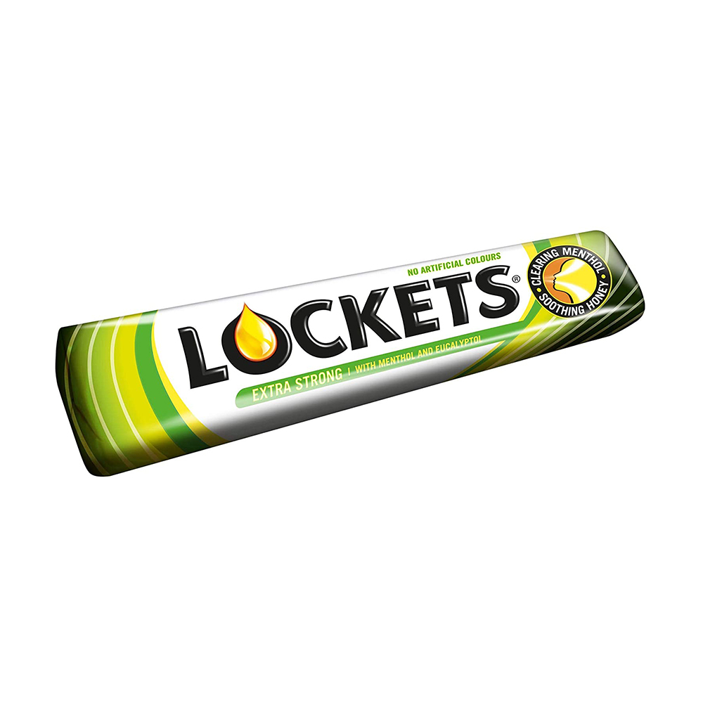 LOCKETS Extra Strong pastilas N10