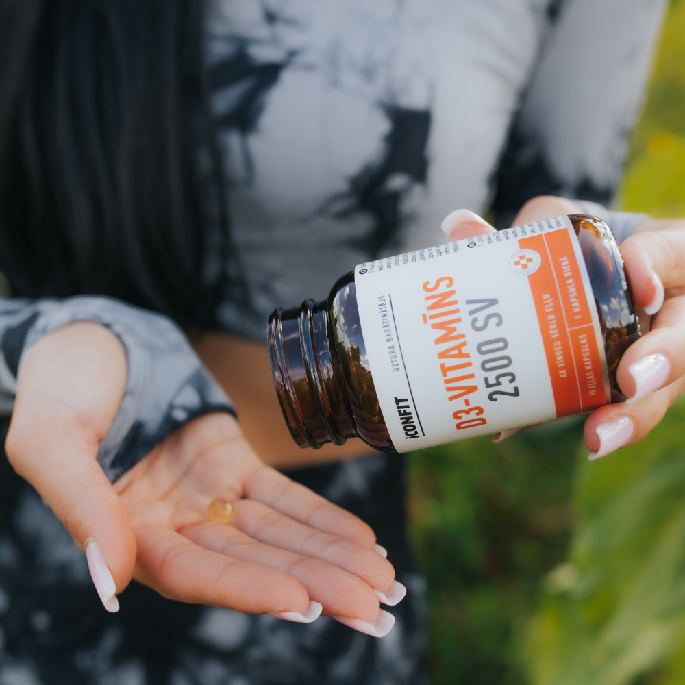 ICONFIT D3 Vitamīns 2500 SV eļļas kapsulas N90