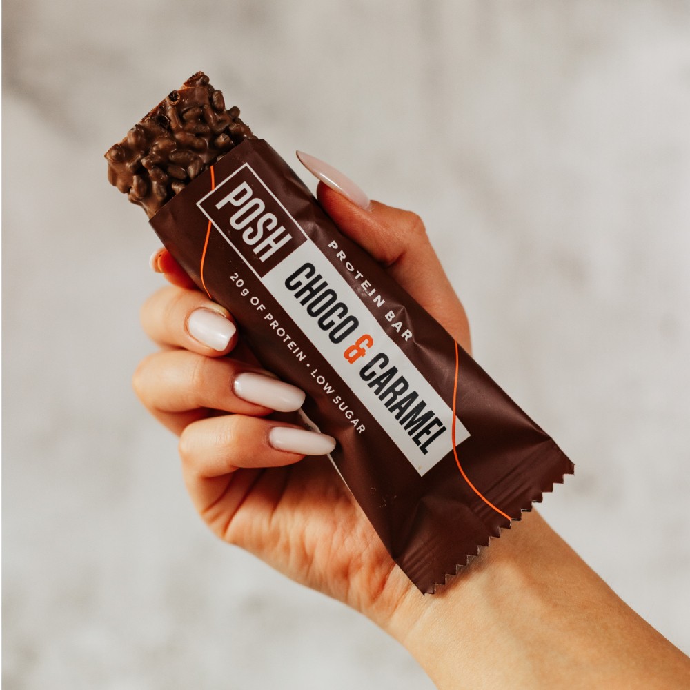 ICONFIT Posh Choco&Caramel proteīna batoniņš 55 g
