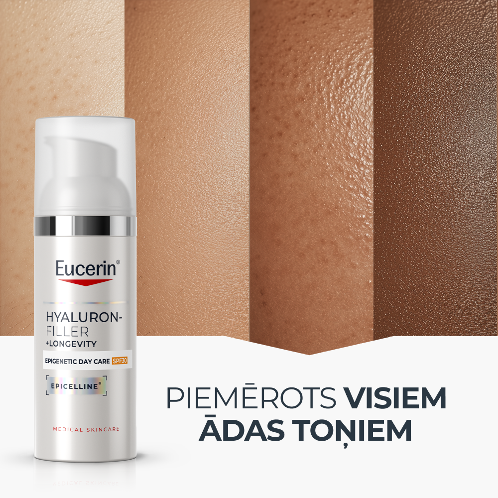 EUCERIN Hyaluron-Filler + Longevity Epigenetic SPF30 dienas krēms 50 ml