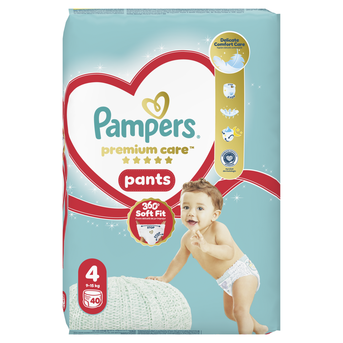 PAMPERS Premium Care Pants autiņbiksītes S4 N40