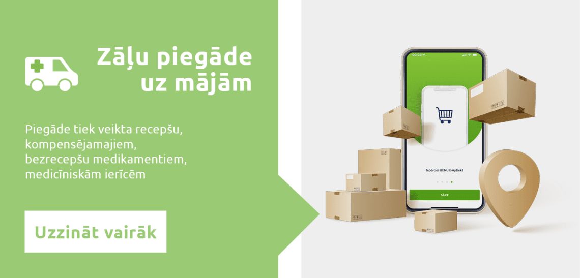 Zāļu piegāde uz mājām
