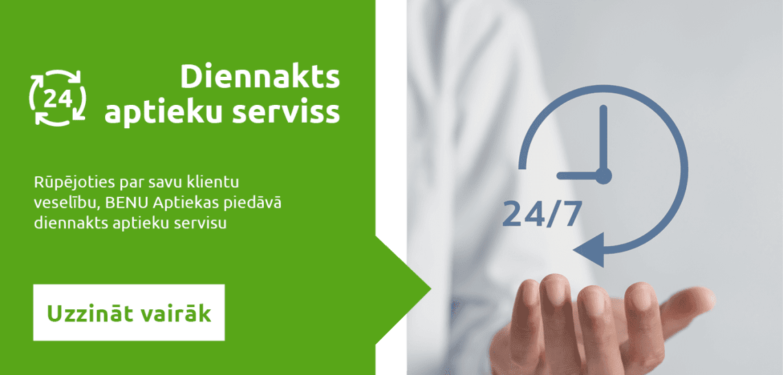 Diennakts aptieku serviss