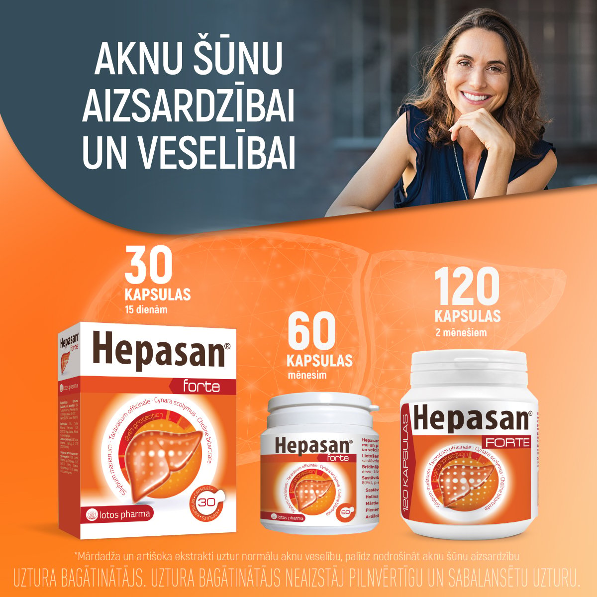 HEPASAN Forte kapsulas N60