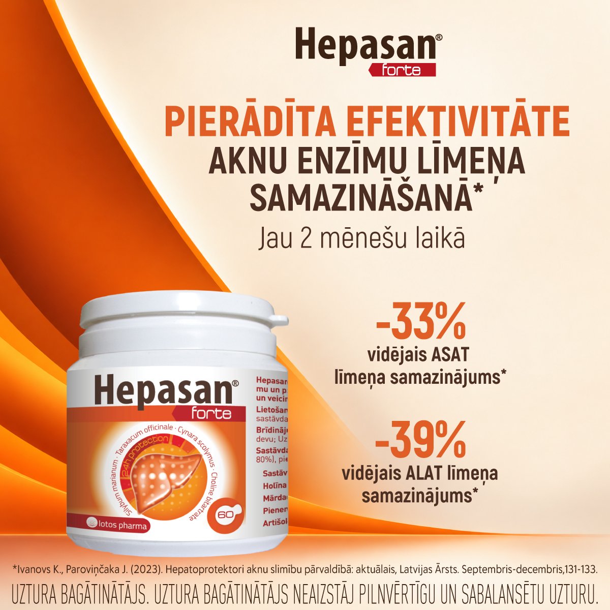 HEPASAN Forte kapsulas N60