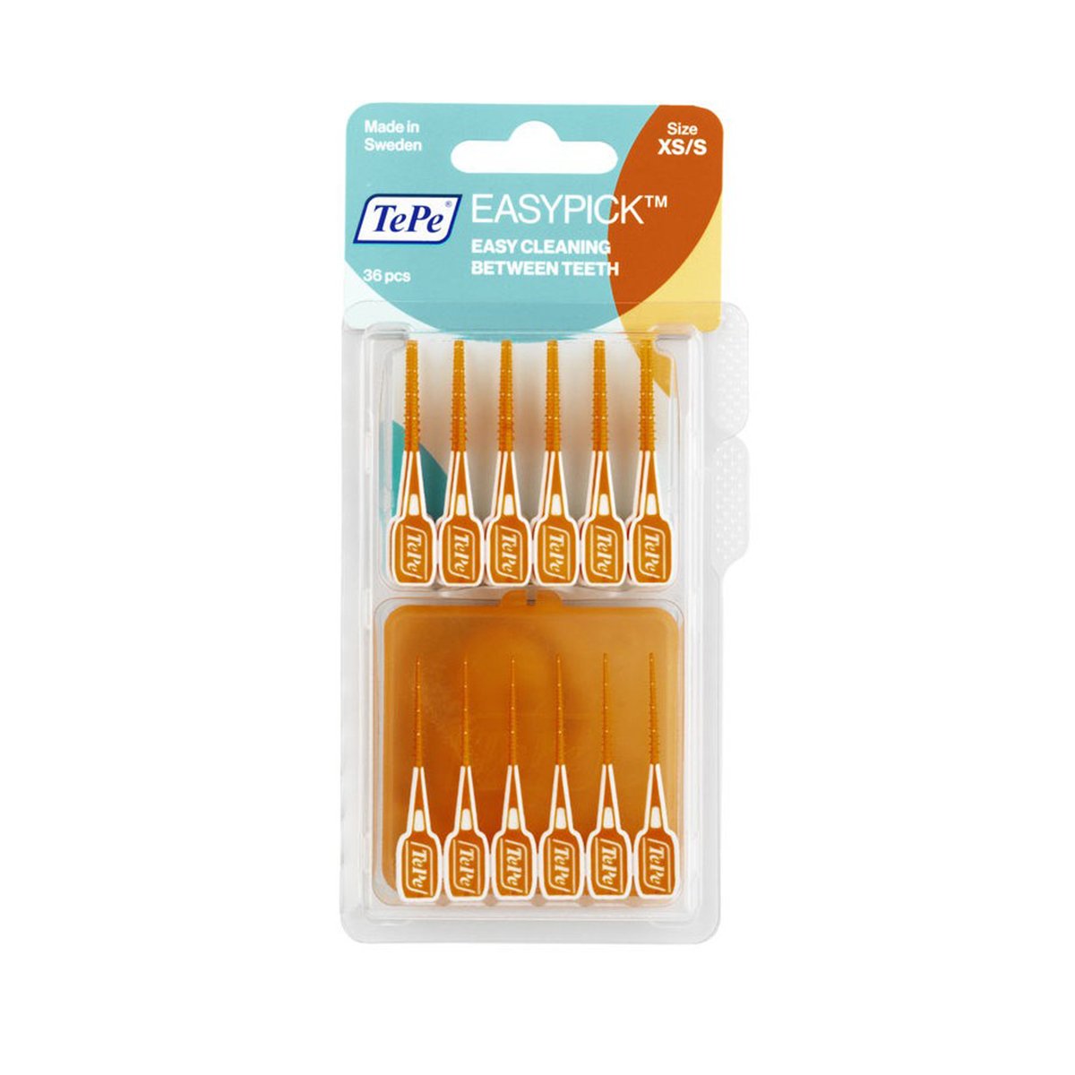 Zobu bakstāmais Easy Pick XS/S N36 + futrālis