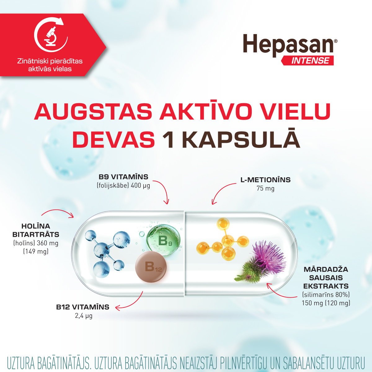 HEPASAN Intense kapsulas N30