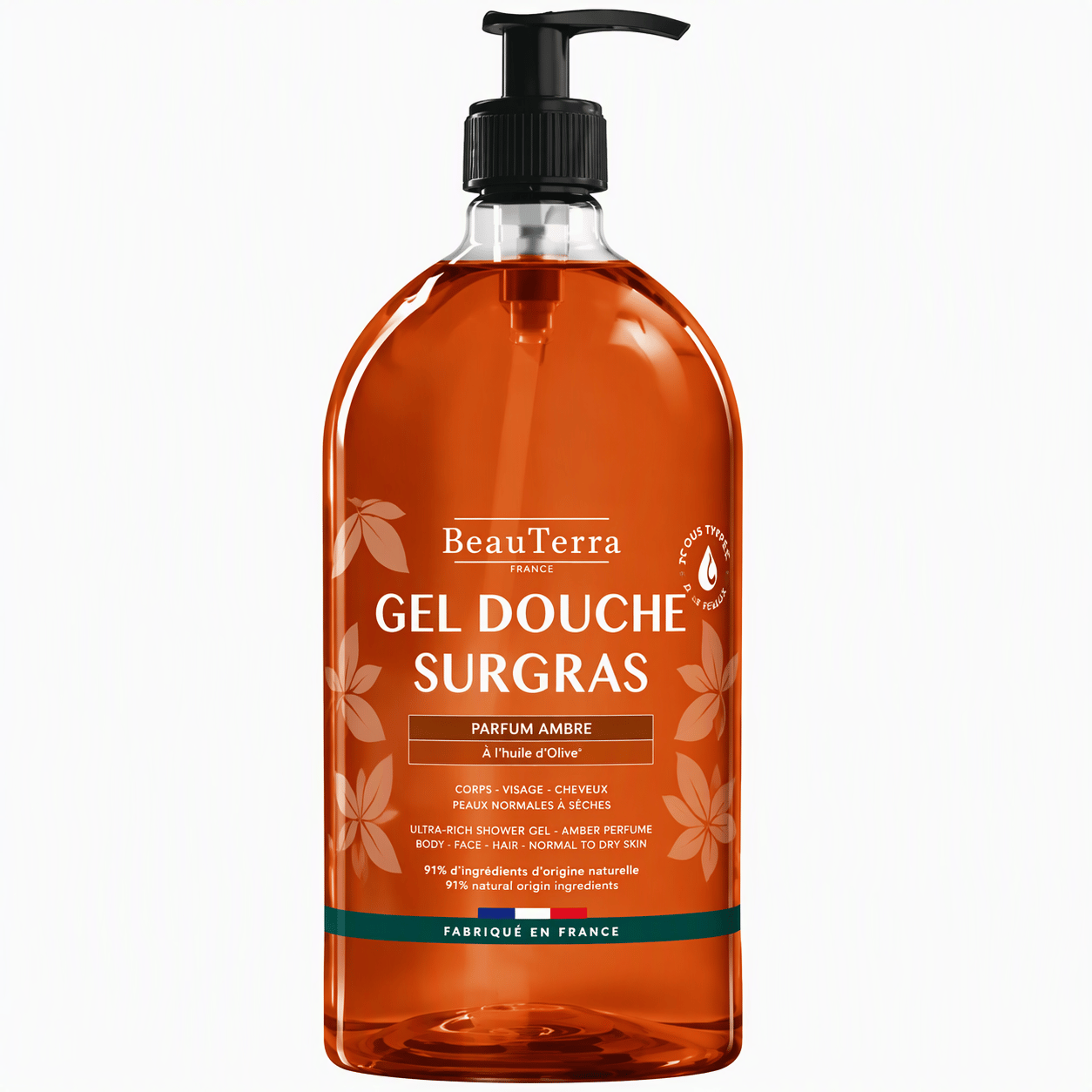 BEAUTERRA Monoi dušas želeja 1000ml