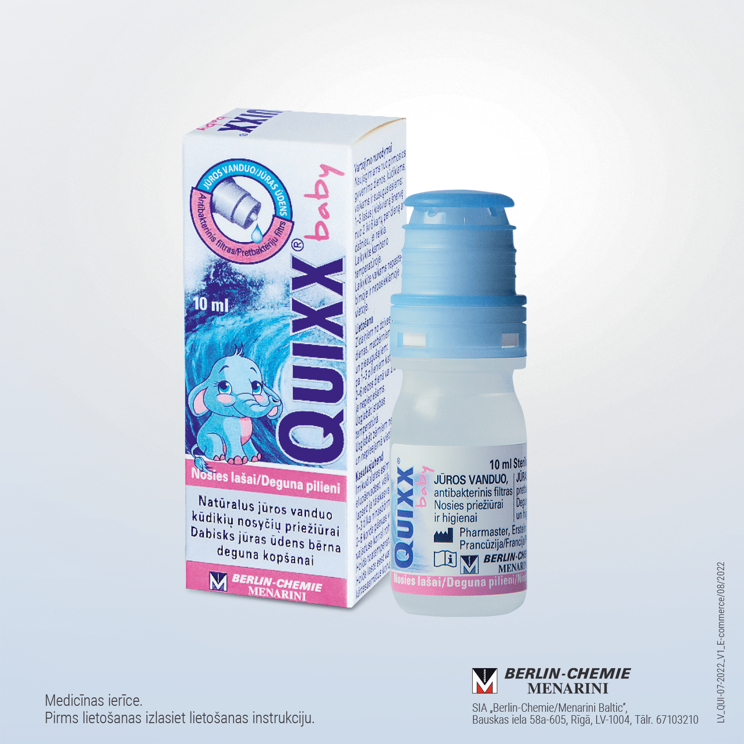 QUIXX Baby deguna pilieni 10 ml