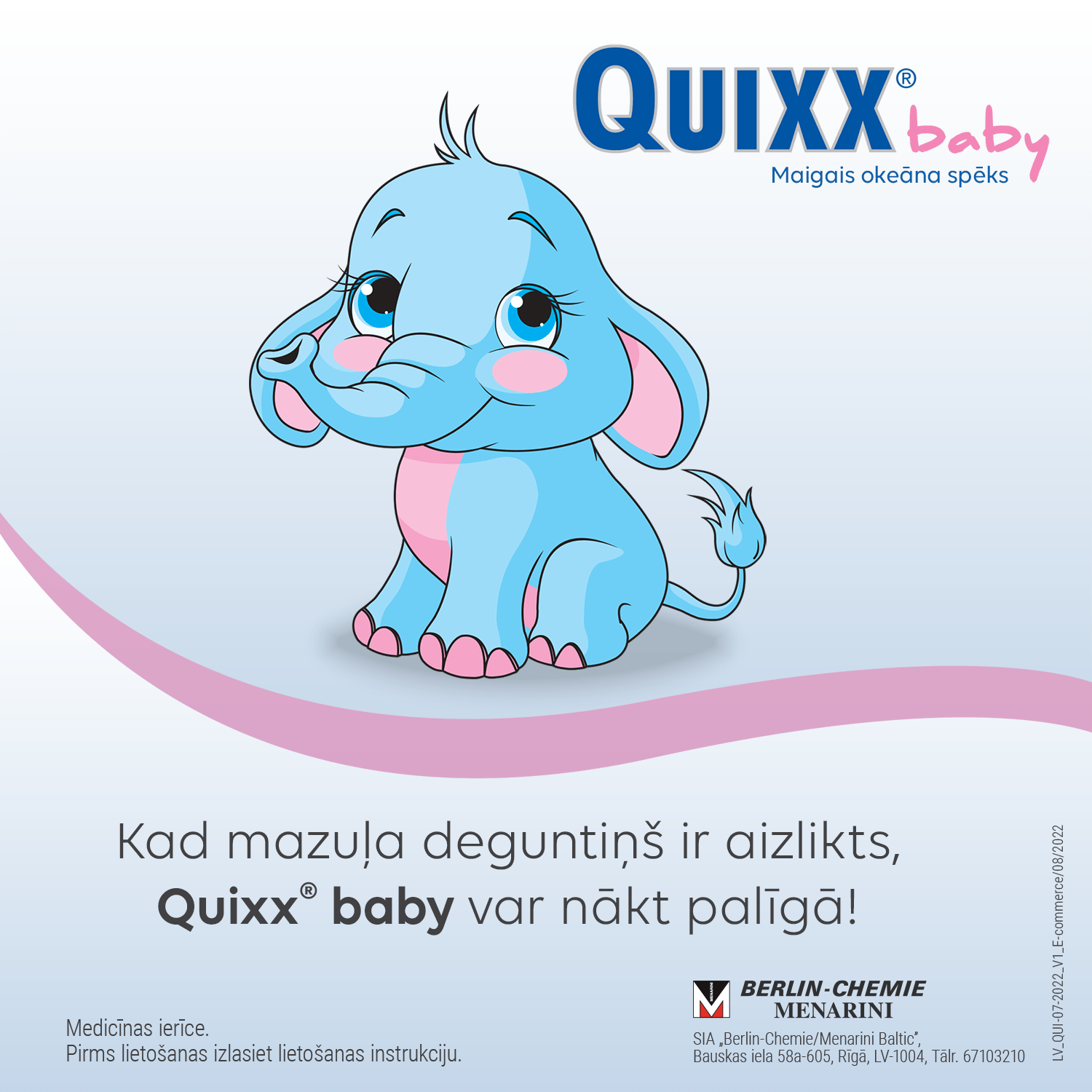 QUIXX Baby deguna pilieni 10 ml