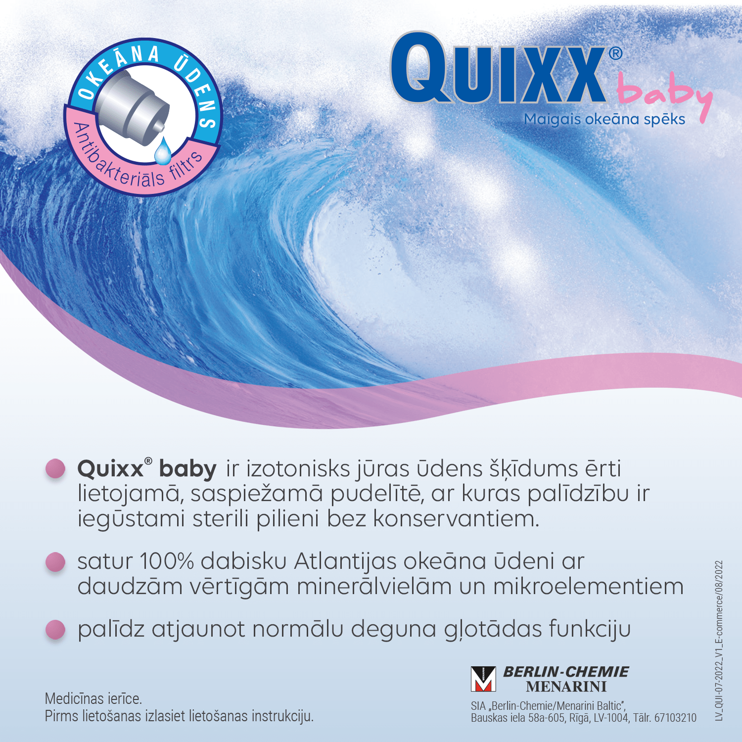 QUIXX Baby deguna pilieni 10 ml