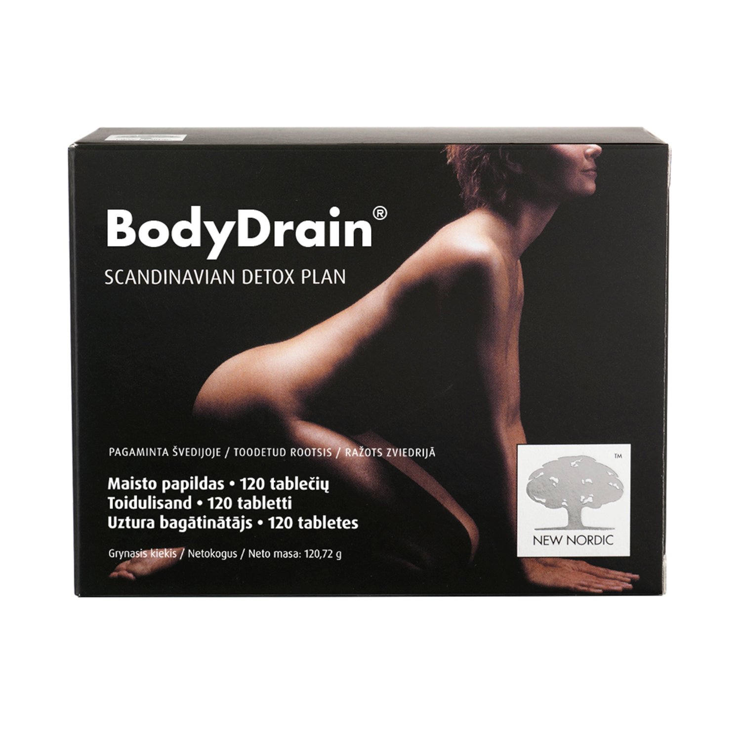 NEW NORDIC BodyDrain tabletes N120