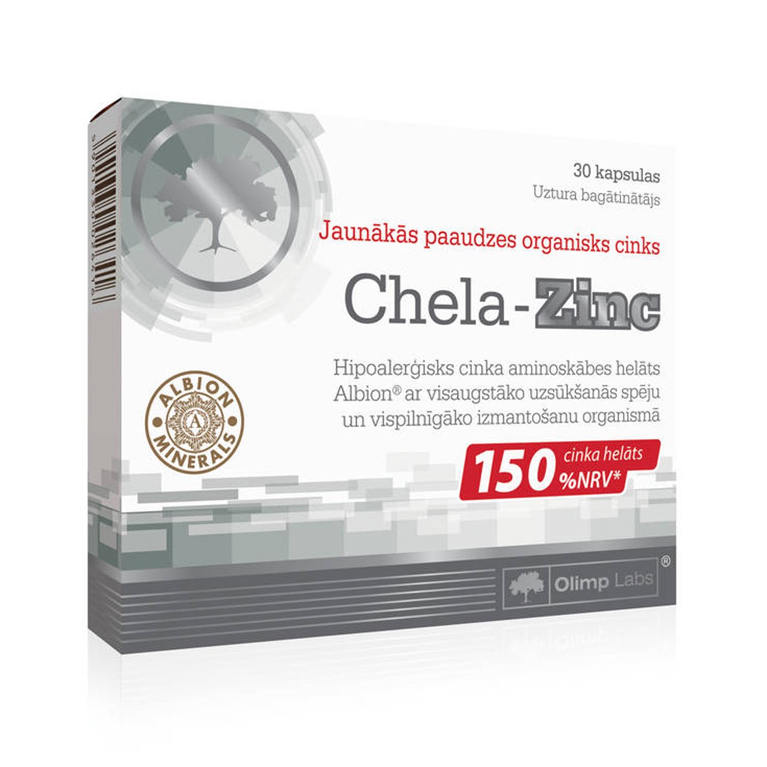 OLIMPLABS Chela-Zinc kapsulas N30