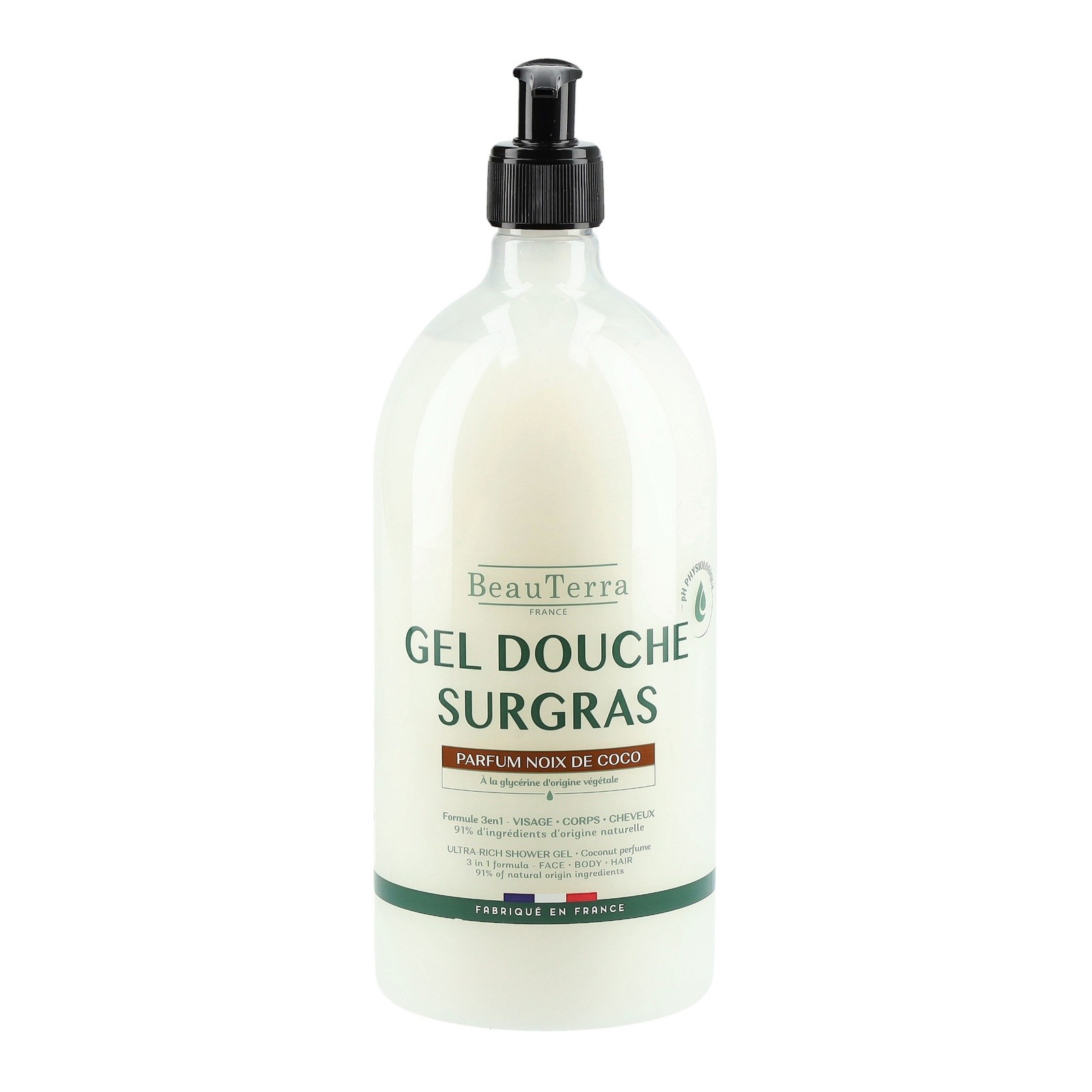 BEAUTERRA Coconut dušas želeja 1000ml