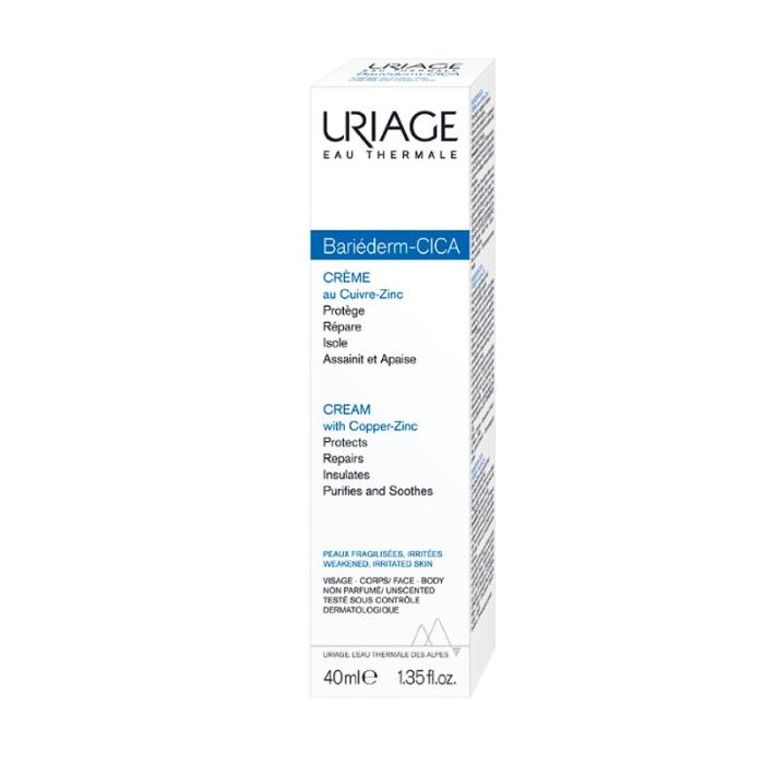 URIAGE Bariederm Cica atjaunojošais krēms ar Cu-Zn 40 ml
