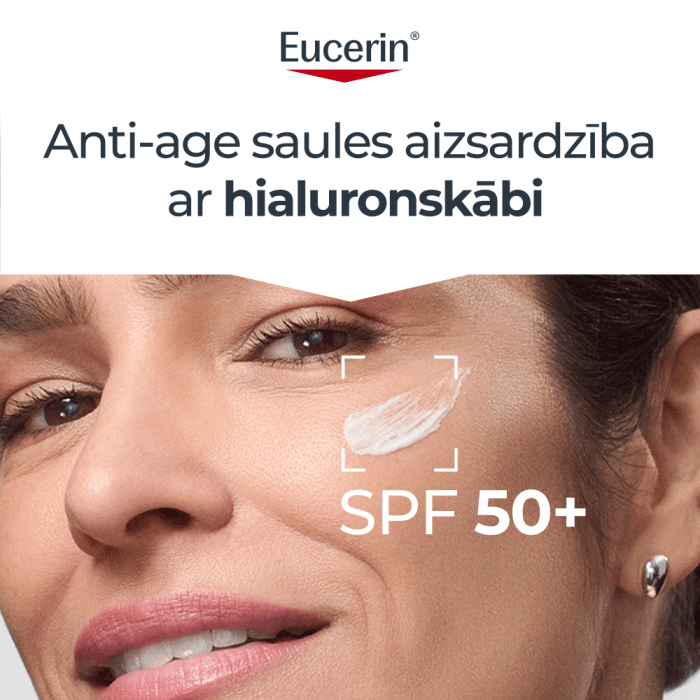 EUCERIN Sun Photoaging Control SPF50 sauļošanās fluīds pret fotonovecošanos 50ml
