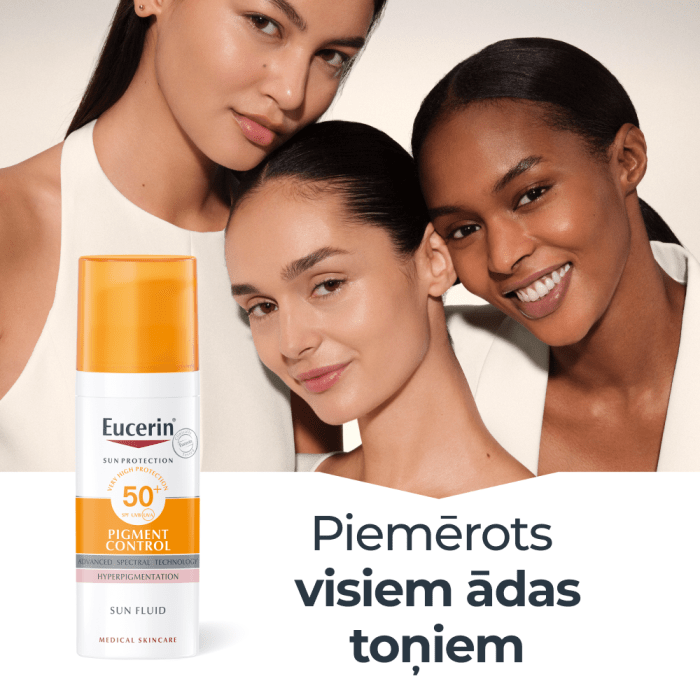 EUCERIN Sun Pigment Control SPF50+ krēms 50 ml