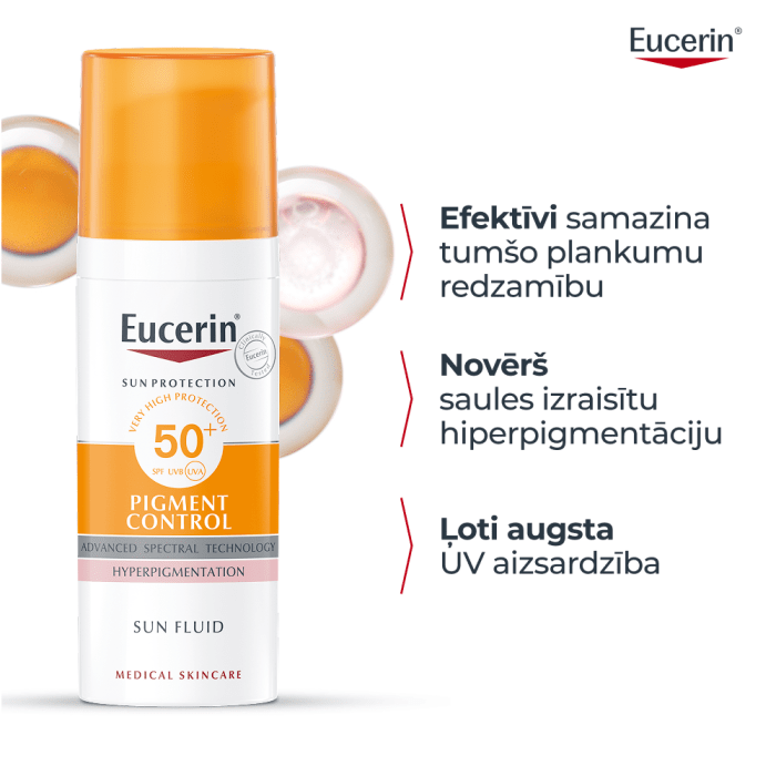 EUCERIN Sun Pigment Control SPF50+ krēms 50 ml
