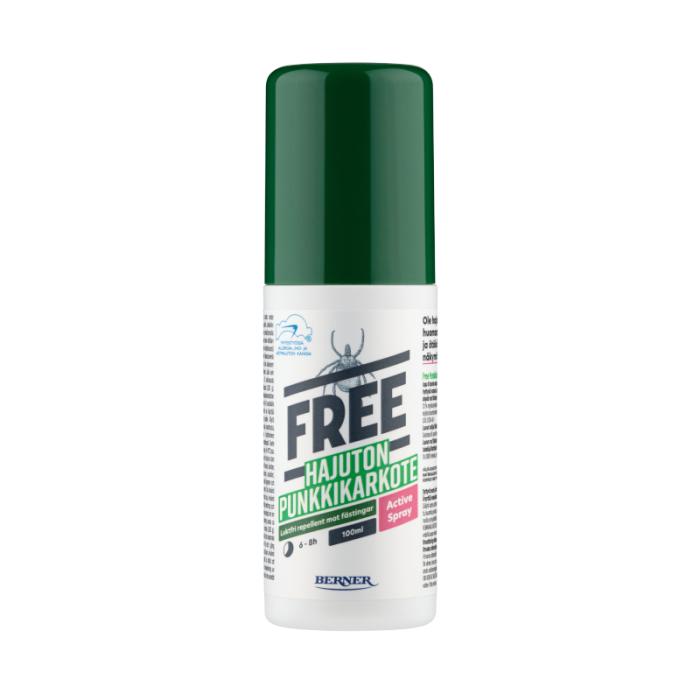 FREE Active līdzeklis pret ērcēm un insektiem 100 ml