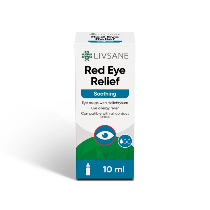 LIVSANE Red Eye Relief acu pilieni 10 ml