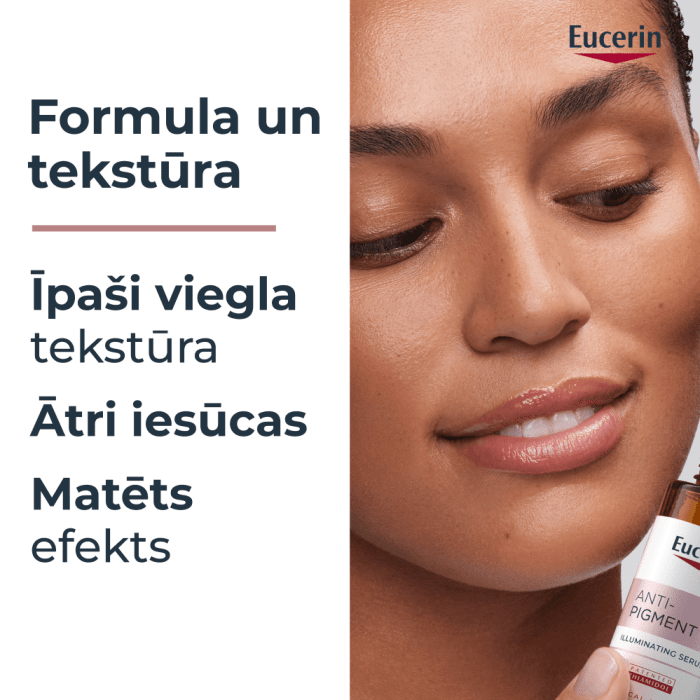 Eucerin Anti-Pigment izgaismojošs sejas serums tumšo plankumu un ādas pigmentācijas mazināšanai, 30 ml