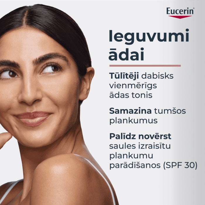 Eucerin Anti-Pigment tonējošais sejas krēms ar SPF 30 tumšo plankumu mazināšanai, gaišs tonis, 50 ml