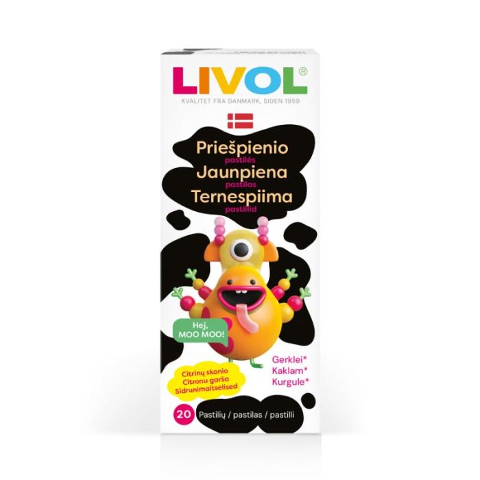 LIVOL Jaunpiena pastilas N20