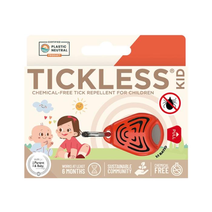TICKLESS Kid ultraskaņas repelenta ierīce (oranža) N1