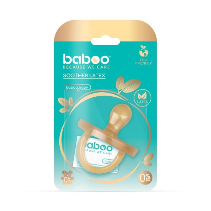 BABOO Lateksa apaļais knupis, 0+ mēnešu vecumam