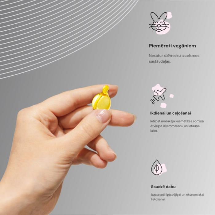 ELLIPS Smooth & Shiny vitamīni matu apjomam, kapsulas 1mlxN8