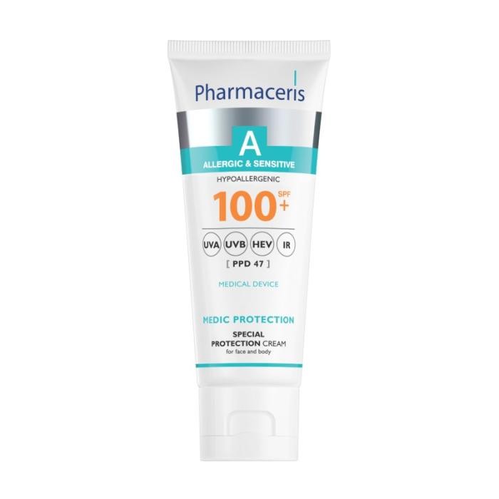 PHARMACERIS A Medic Protection SPF100+ krēms sejai un ķermenim 75ml
