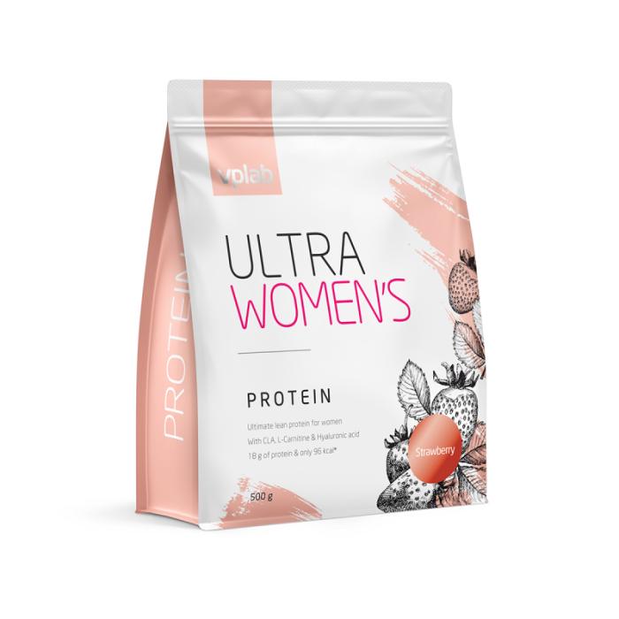 VPLAB Ultra Women's Protein Strawberry pulveris 500g