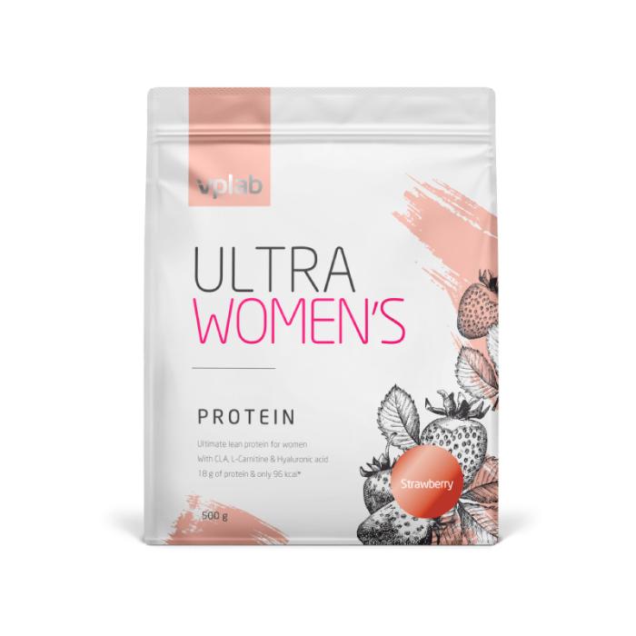VPLAB Ultra Women's Protein Strawberry pulveris 500g