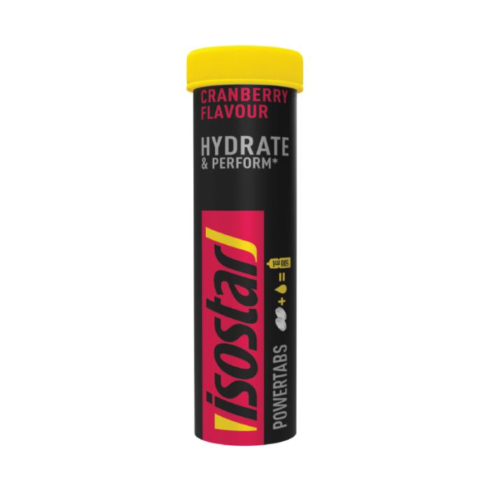 ISOSTAR Powertabs Cranberry tabletes 12g N10