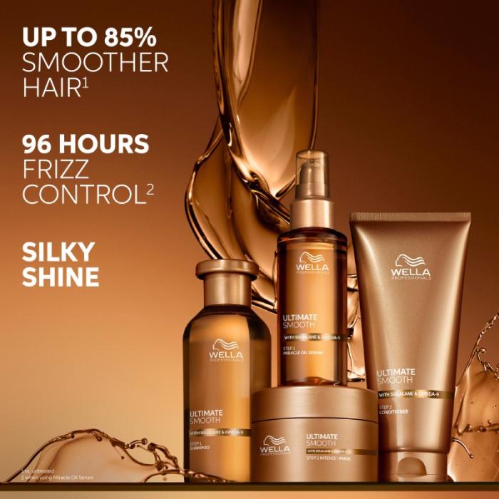 Wella Professionals Ultimate Smooth Miracle barojošs un nogludinošs eļļas serums 30ml