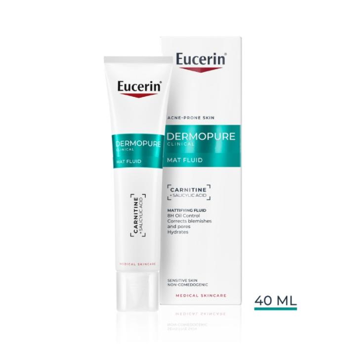 EUCERIN DermoPure Clinical matējošs fluīds 40 ml