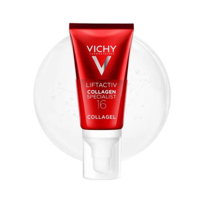 VICHY Liftactiv Collagen Specialist 16 viegls gelveida krēms ādas mirdzumam 50 ml