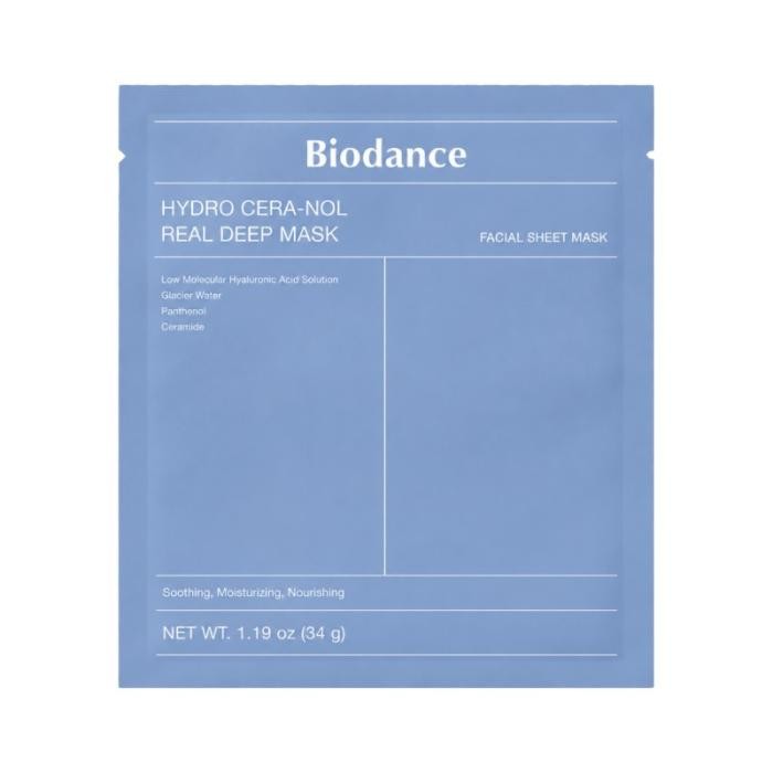 BIODANCE Hydro Cera-Nol Real Deep sejas maska 34 g N1