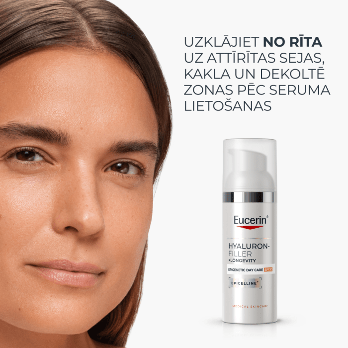 EUCERIN Hyaluron-Filler + Longevity Epigenetic SPF30 dienas krēms 50 ml