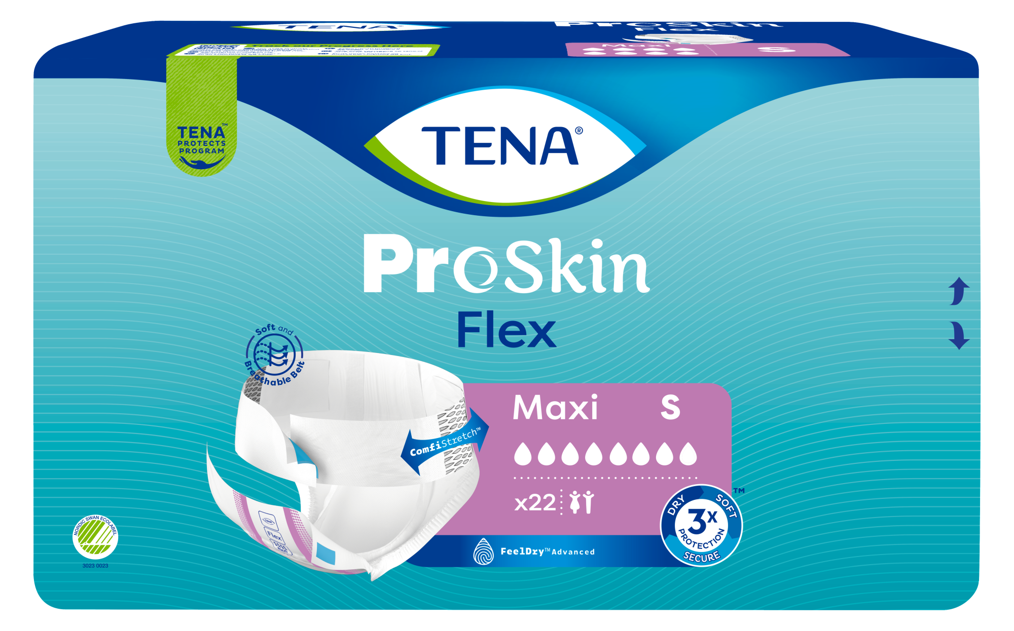 TENA Flex Maxi autiņbiksītes S N22