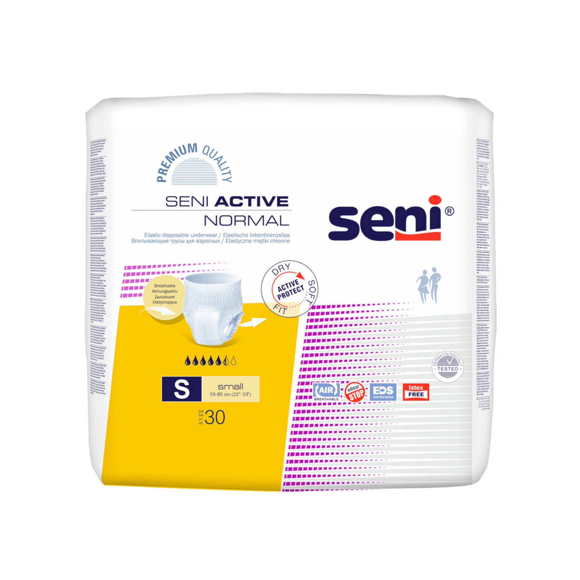 SENI ACTIVE Normal biksītes pieaugušajiem S N30